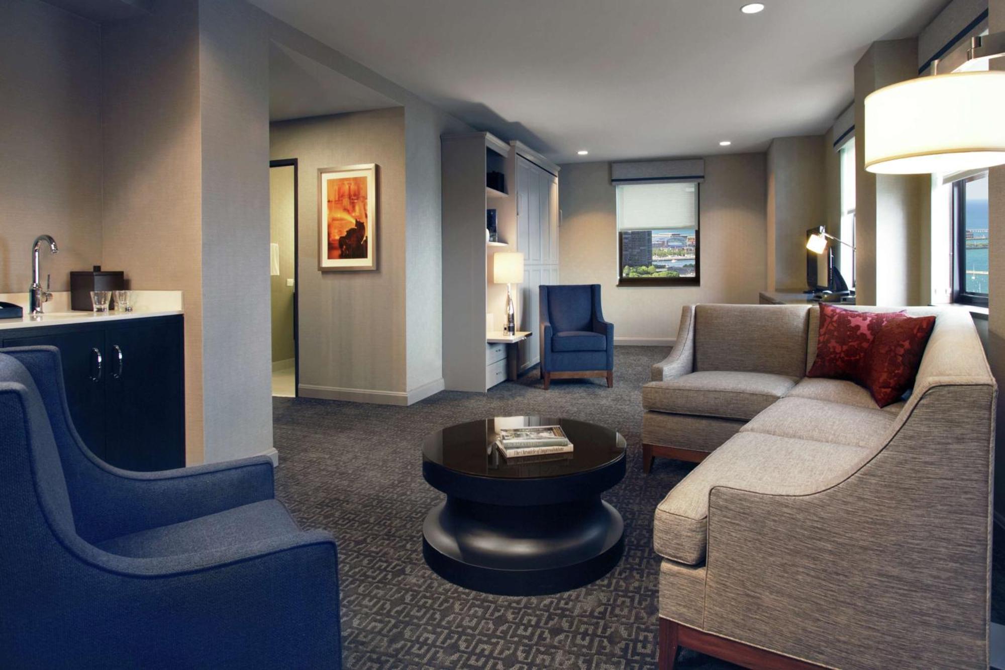Suite mit 2 Schlafzimmern und Wohnzimmer