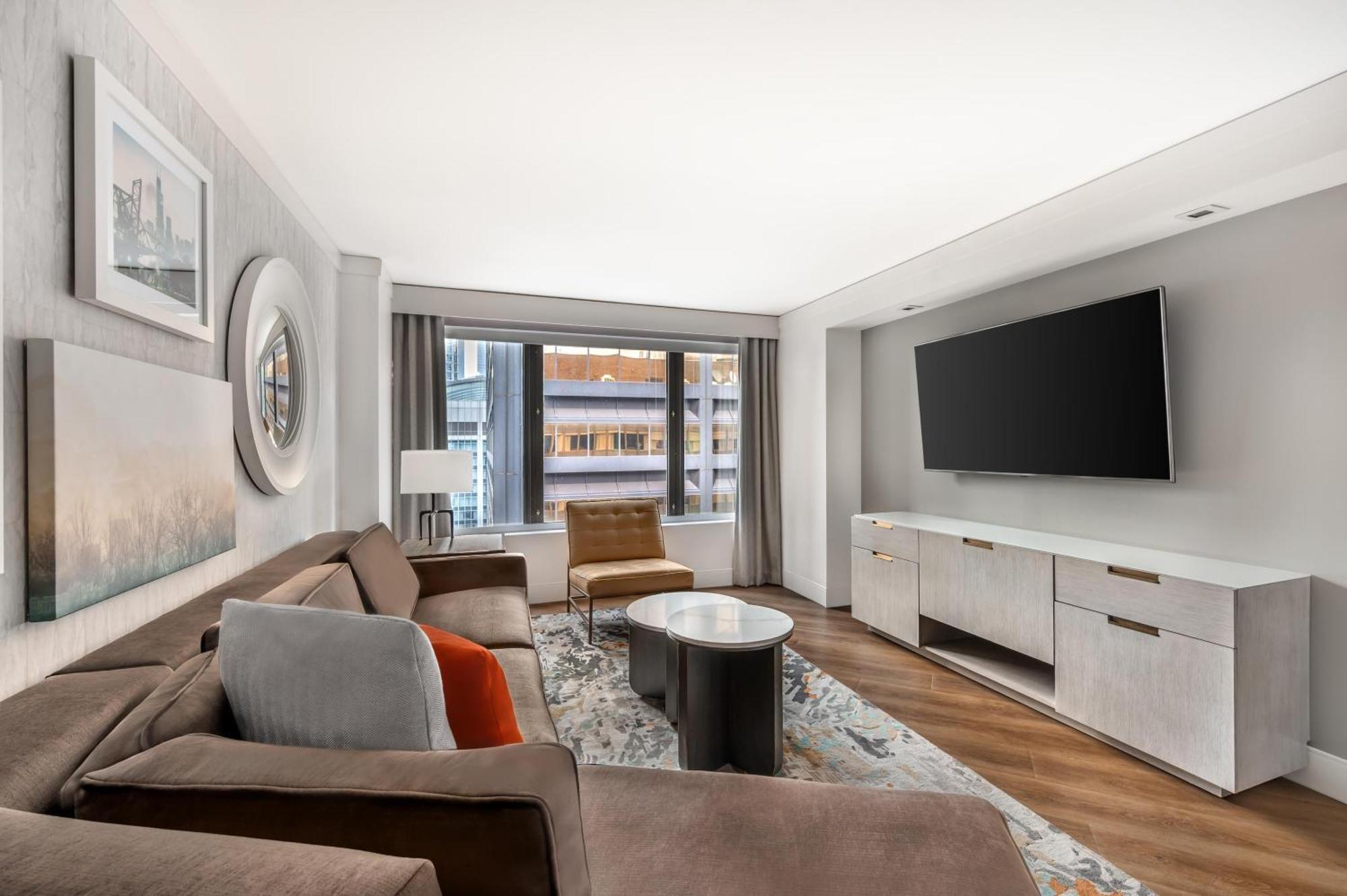 Suite mit 1 Schlafzimmer mit Kingsize-Bett mit Schlafsofa